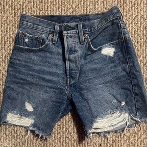 Levi's Classic Blue Jean Shorts